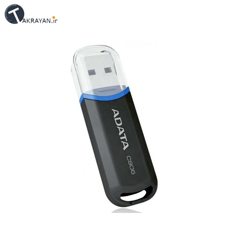 ADATA USB Flash Memory C906 Black - 8GB